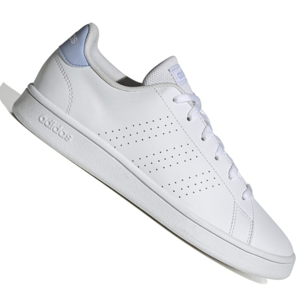 Tênis Adidas Advantage Base Feminino Branco/Azul - Main Image