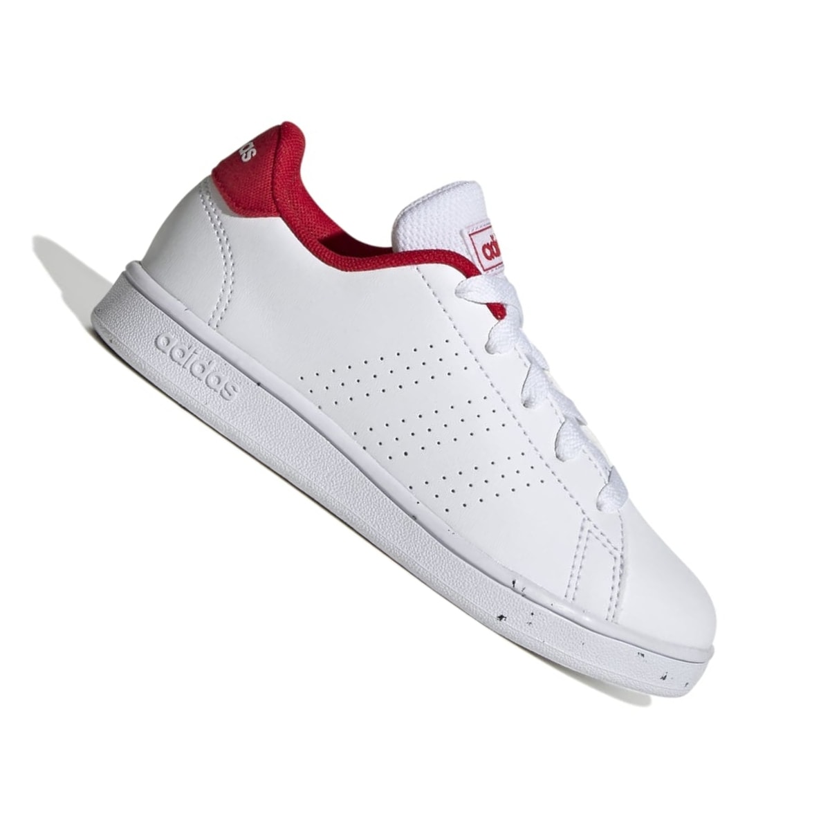 Tenis adidas best sale branco com vermelho