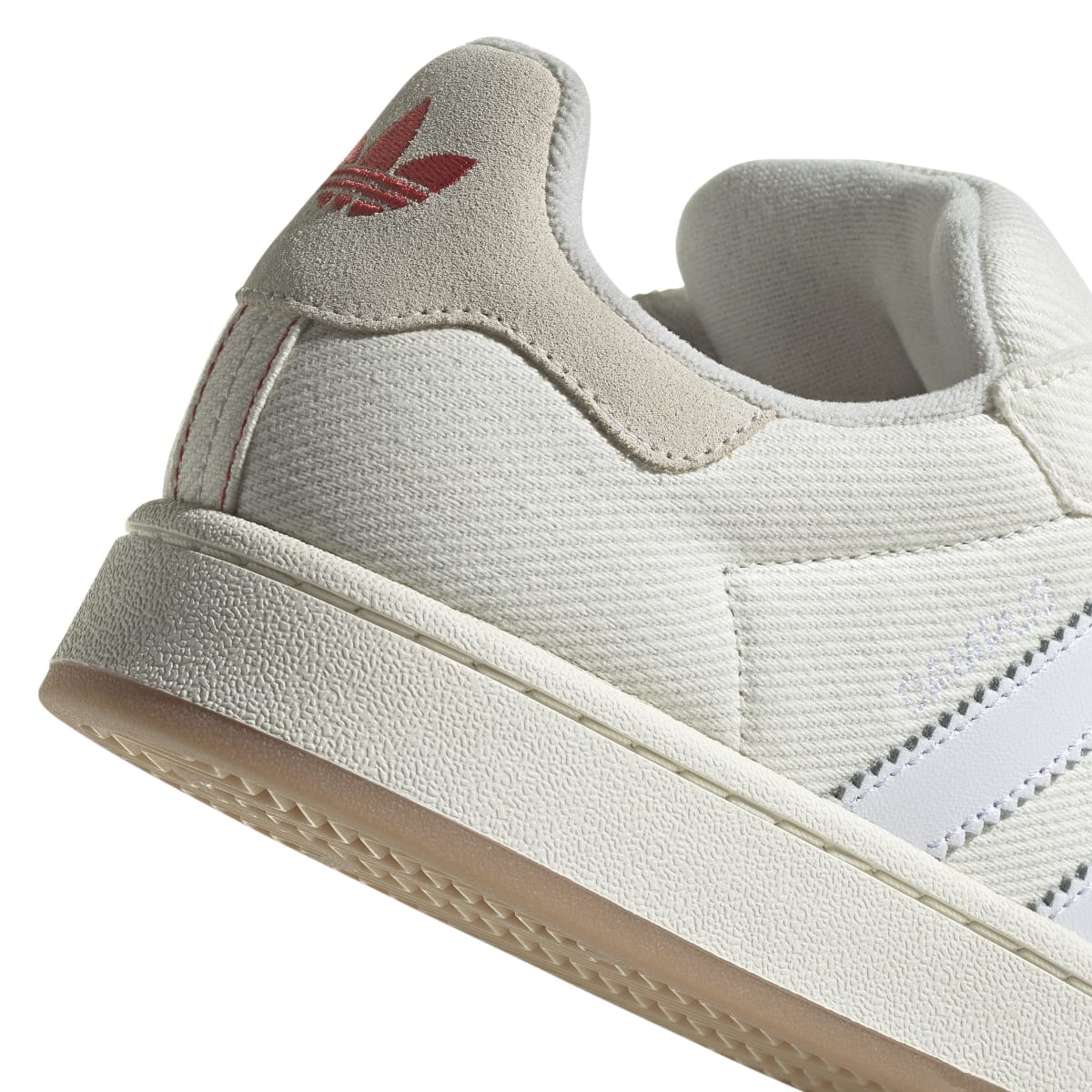 Tênis couro adidas originals campus outlet cinza