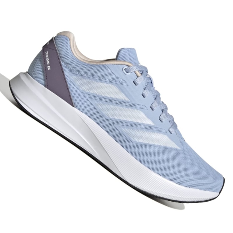 Tênis Adidas Duramo RC Feminino - Azul Claro/Branco