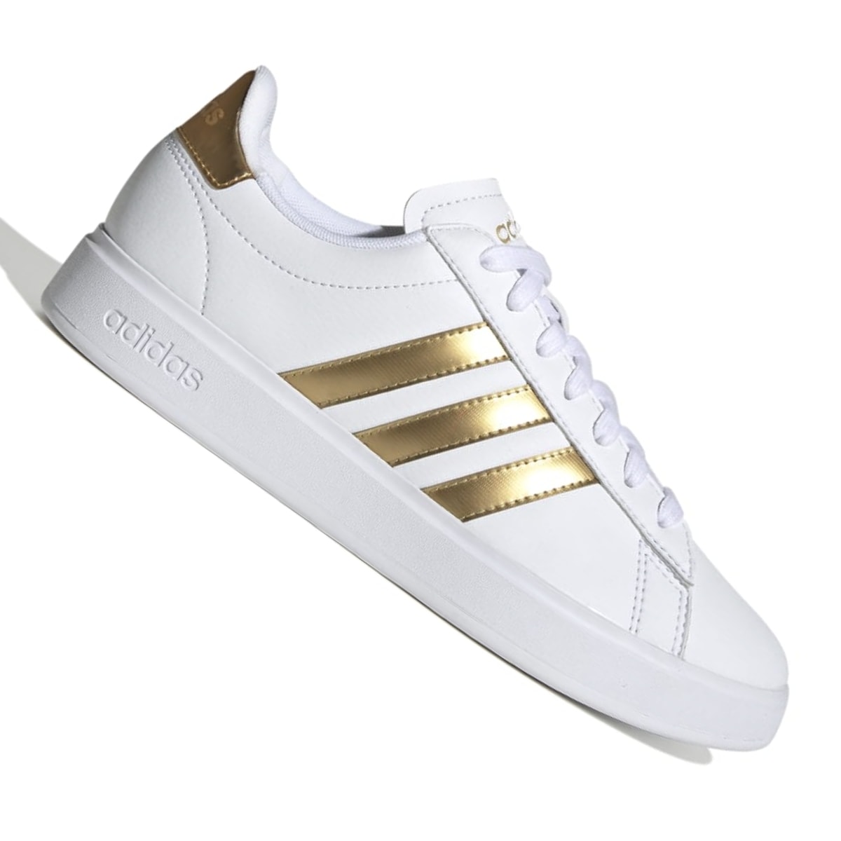 Adidas star hot sale dourado