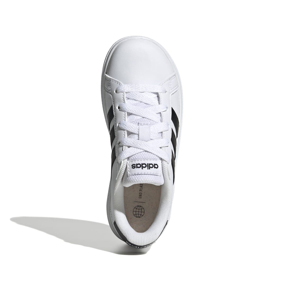 Tenis adidas branco sales e preto infantil