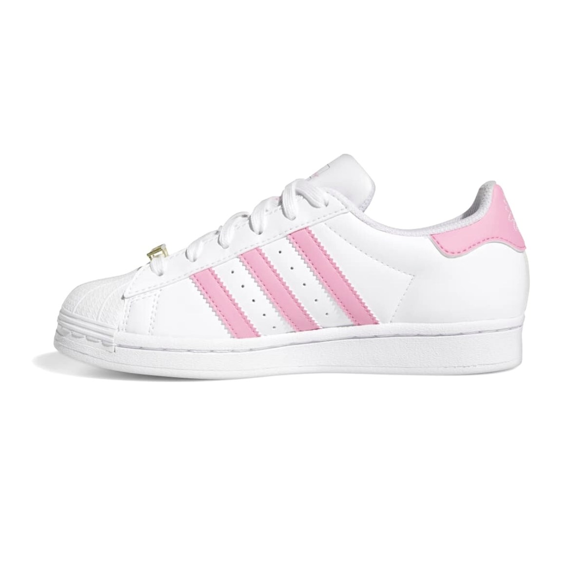 Adidas superstar store bianche e rosa