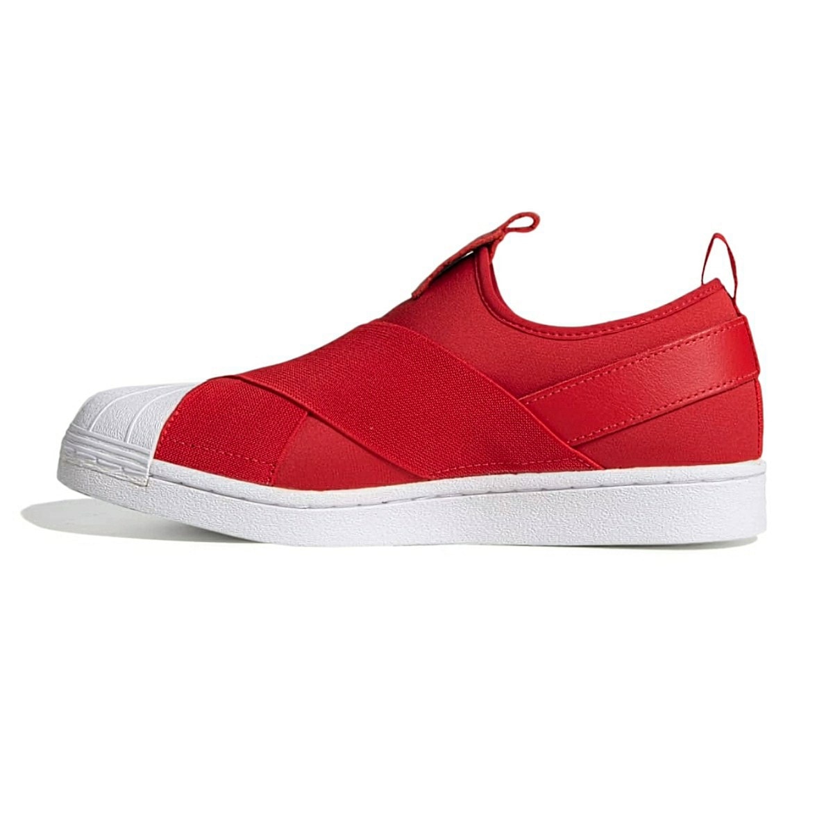 Adidas superstar hot sale slip on vermelho