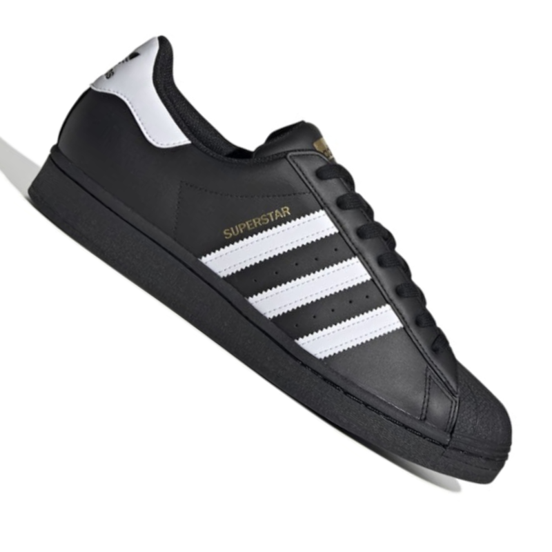 Tênis Adidas Superstar Unissex - Preto/Branco