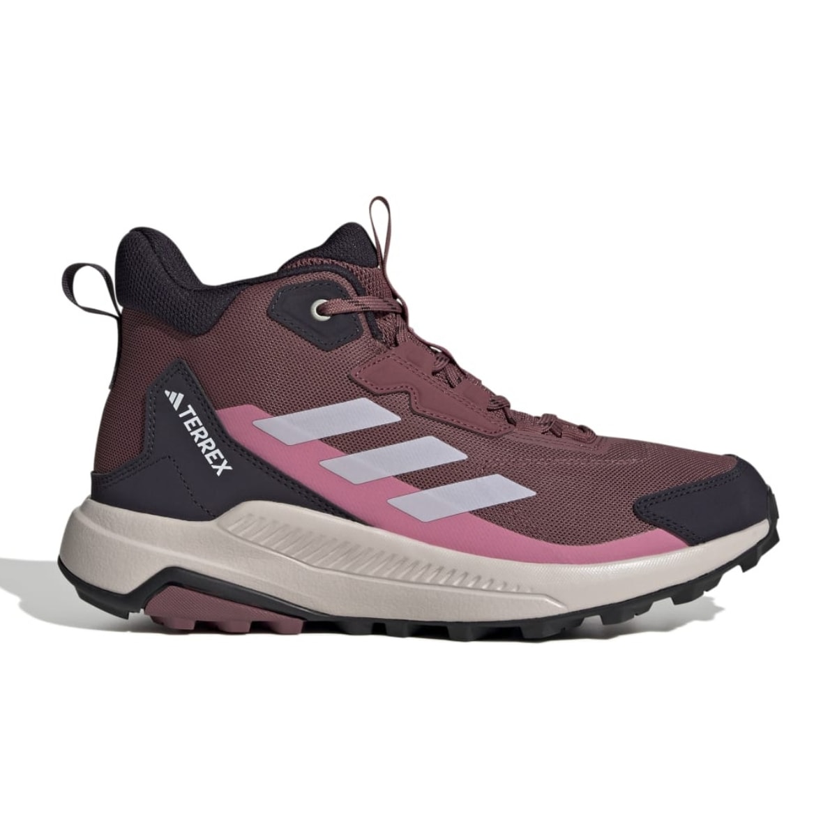 Tênis Adidas Terrex Anylander Mid Hiking Feminino - Vinho/Rosa