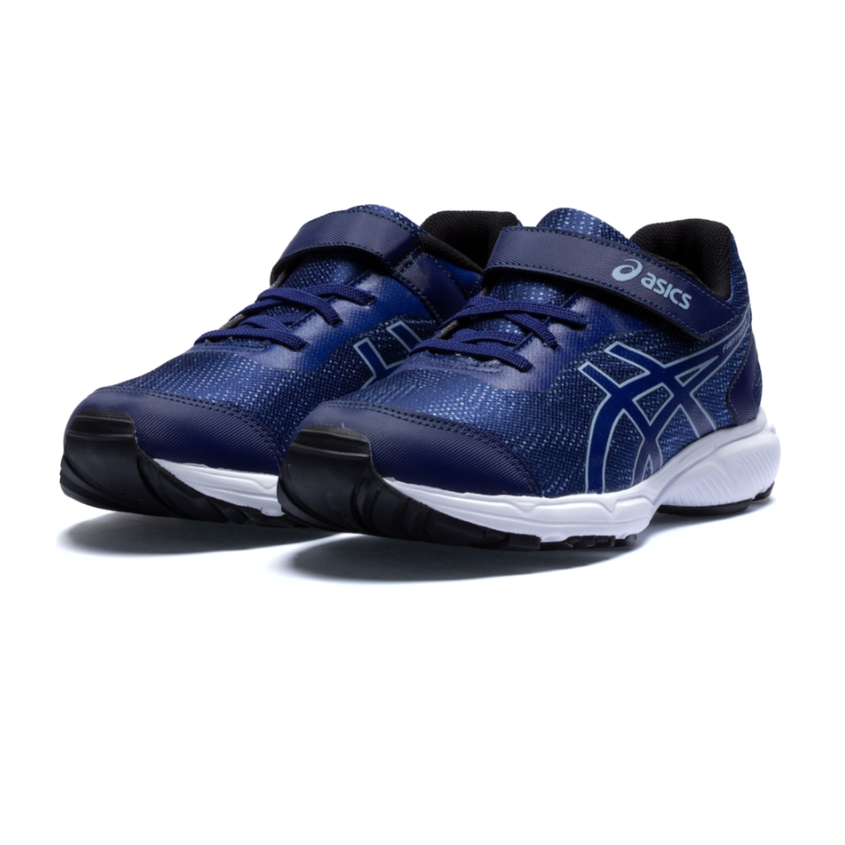 Asics best sale infantil azul