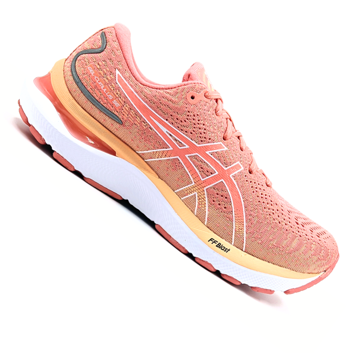 Tênis Asics Gel-Cumulus 24 SE Feminino Laranja/Branco