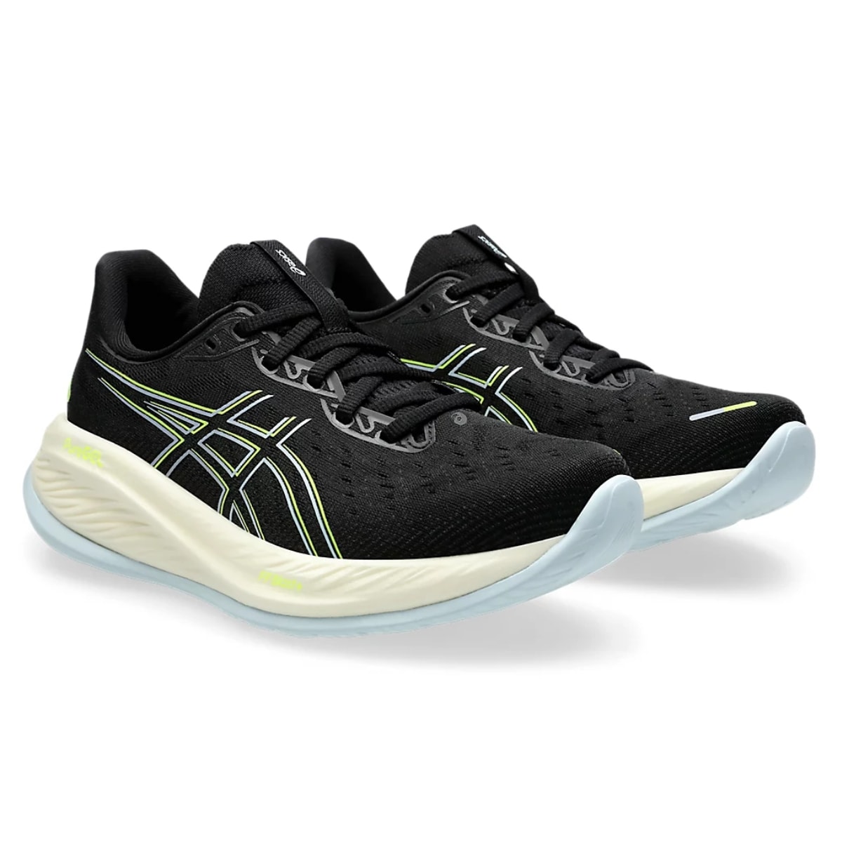Tênis Asics Gel-Cumulus 26 Feminino - Preto/Amarelo