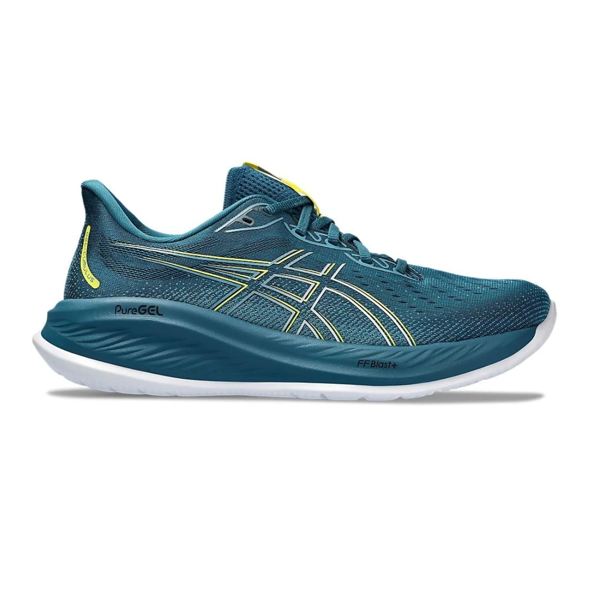 Asics verde e amarelo best sale