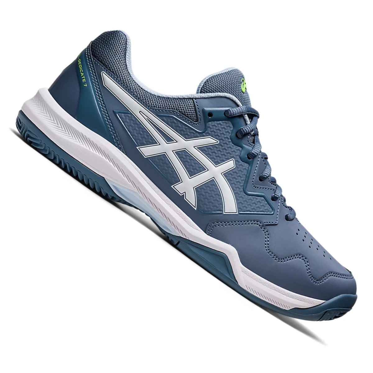 Asics azul hot sale e branco