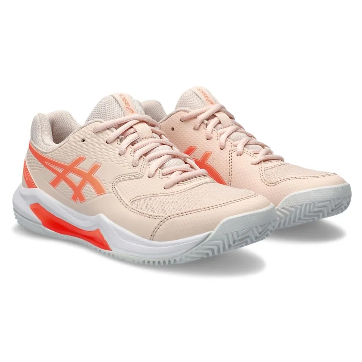 Tênis Asics Gel-Dedicate 8 Clay Feminino - Rosa/Laranja