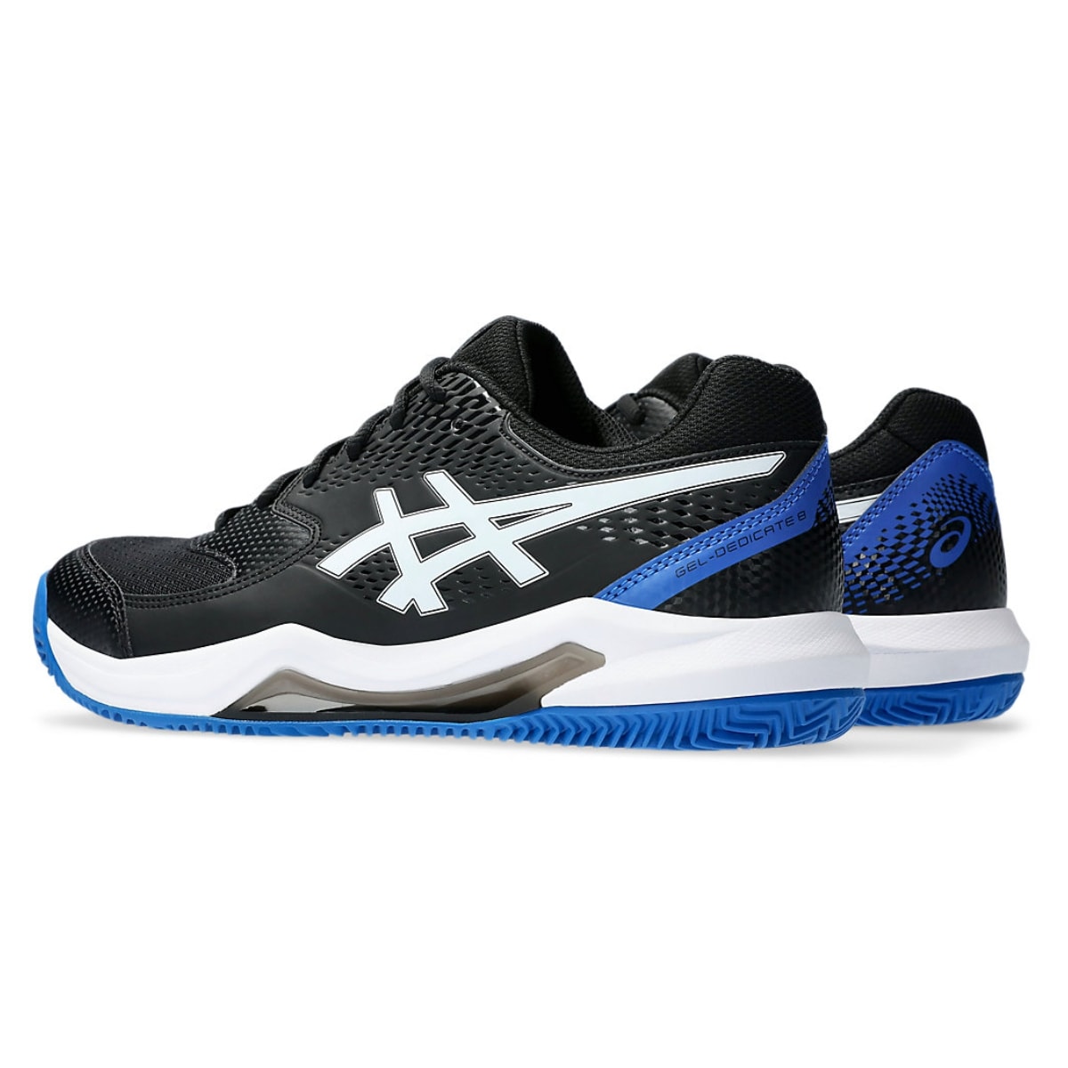 Tênis Asics Gel-Dedicate 8 Clay Masculino - Preto/Azul