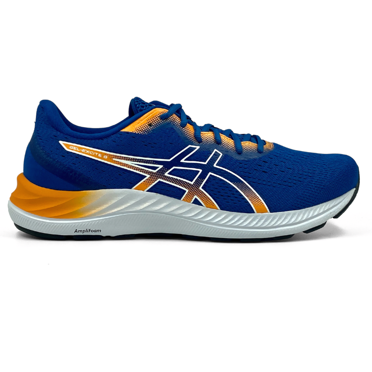Tênis Asics Gel Excite 8 Masculino - Azul/Laranja