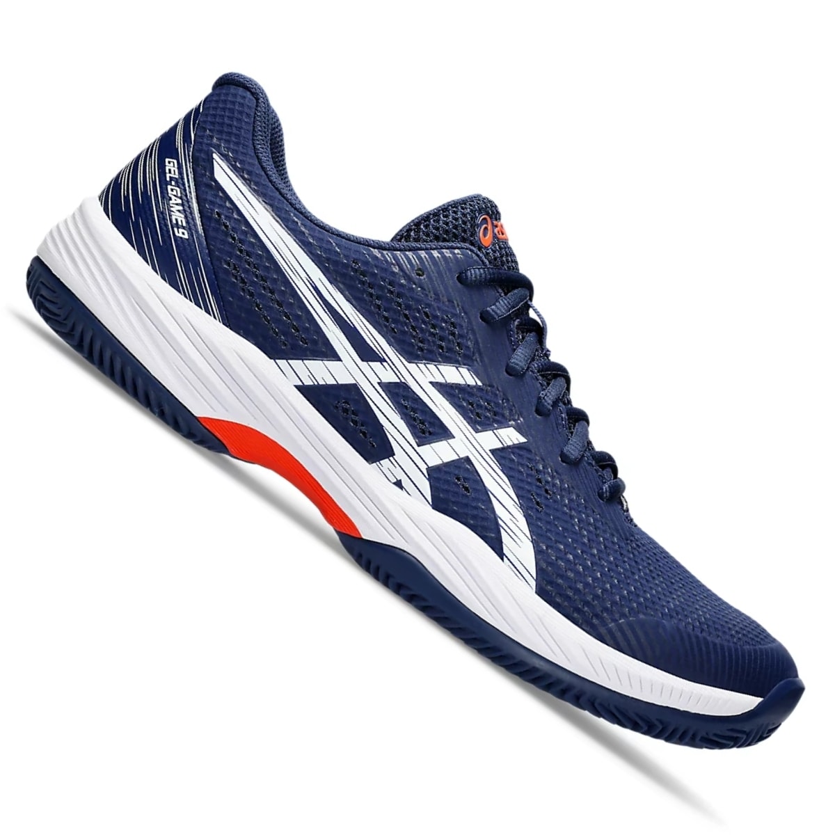 Tênis Asics Gel-Game 9 Clay/OC Masculino - Marinho/Branco