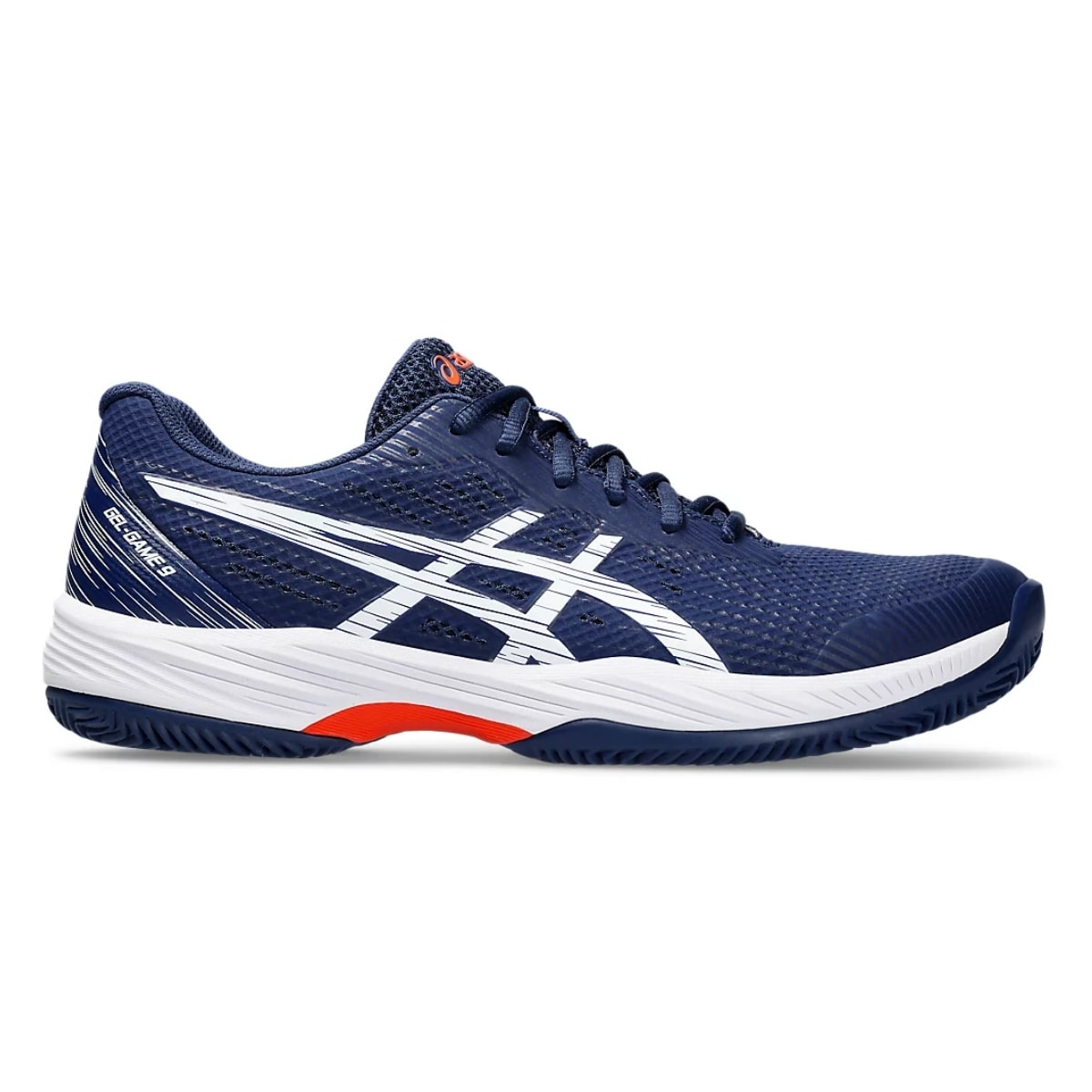 Tênis Asics Gel-Game 9 Clay/OC Masculino - Marinho/Branco