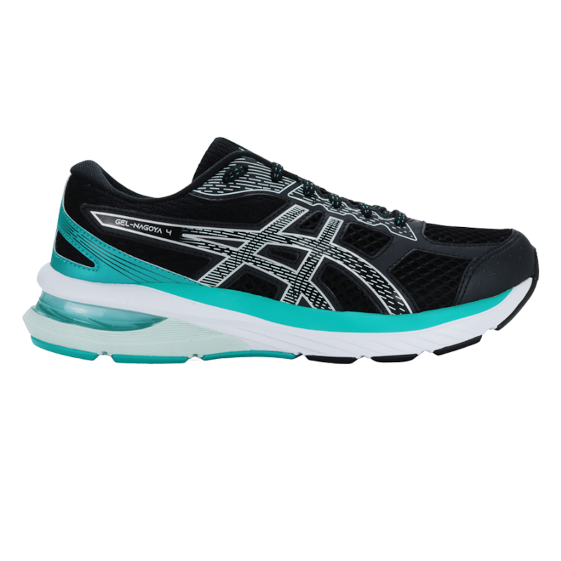 Tênis Asics Gel-Nagoya 4 Feminino - Preto/Turquesa