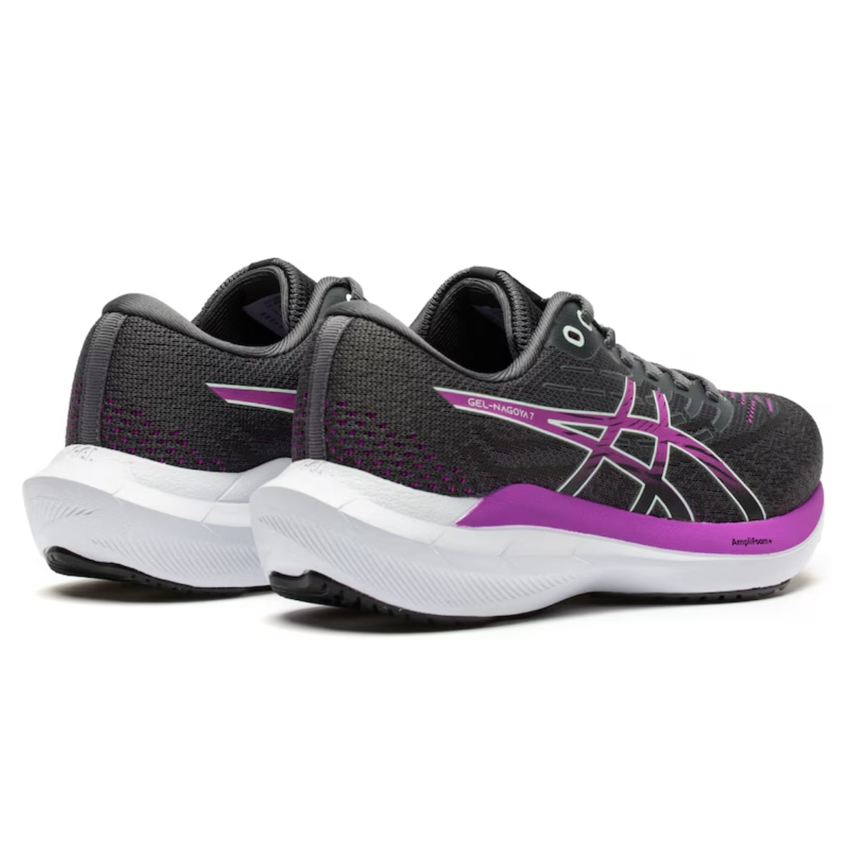 Tênis Asics Gel-Nagoya 7 Feminino - Cinza/Roxo
