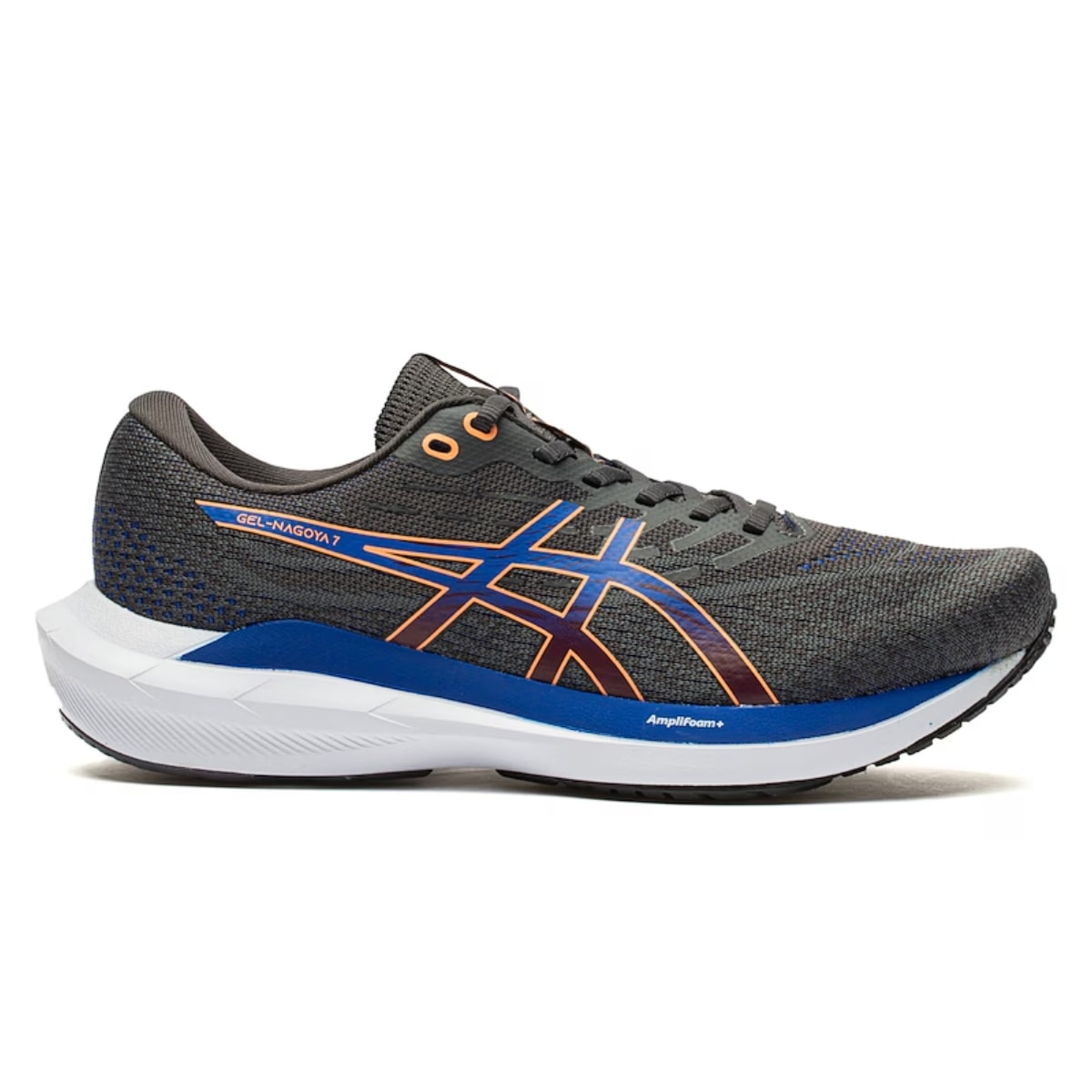 aki00 Tênis Asics Gel-Nagoya 7 Masculino - Cinza/Azul