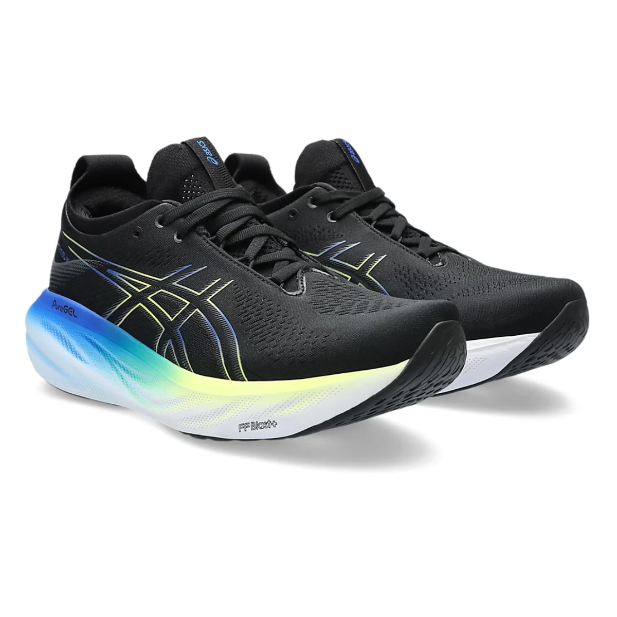 Tênis Asics Gel-Nimbus 25 Masculino - Preto/Amarelo