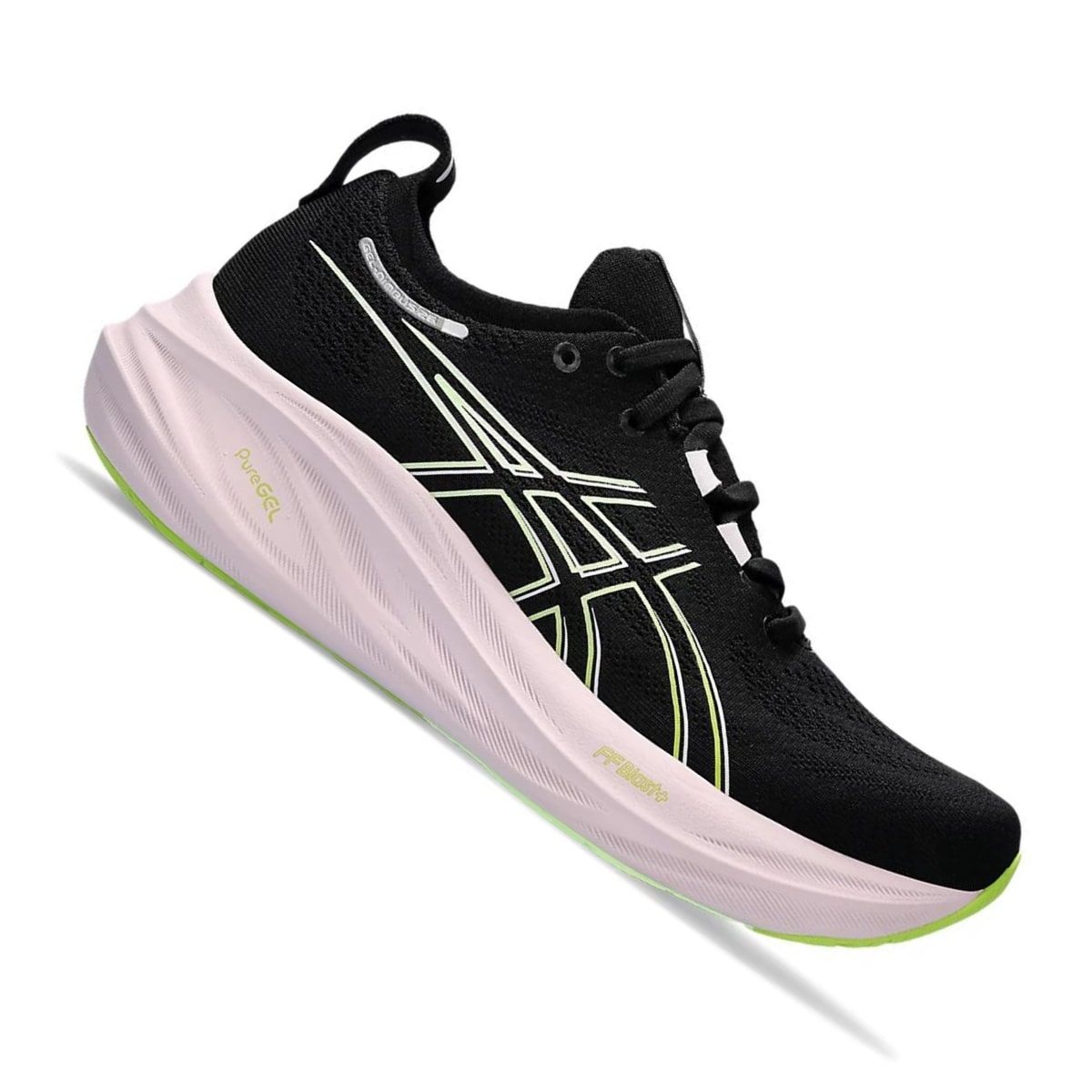 Asics nimbus sale feminino preto