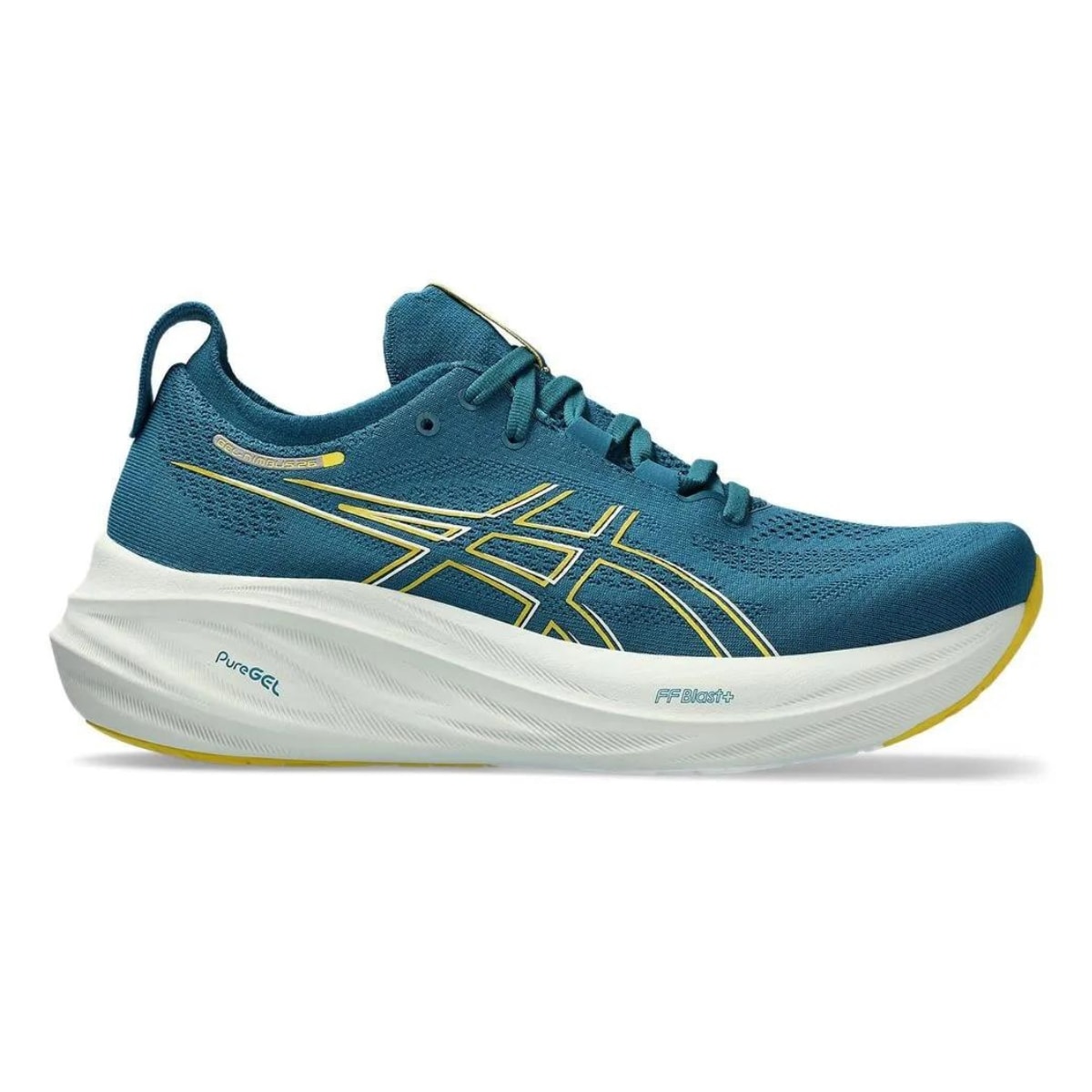Tênis Asics Gel-Nimbus 26 Masculino - Verde/Amarelo
