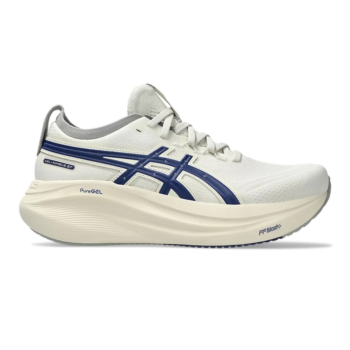 Tênis Asics Gel-Nimbus 27 ATC Masculino - Branco/Azul