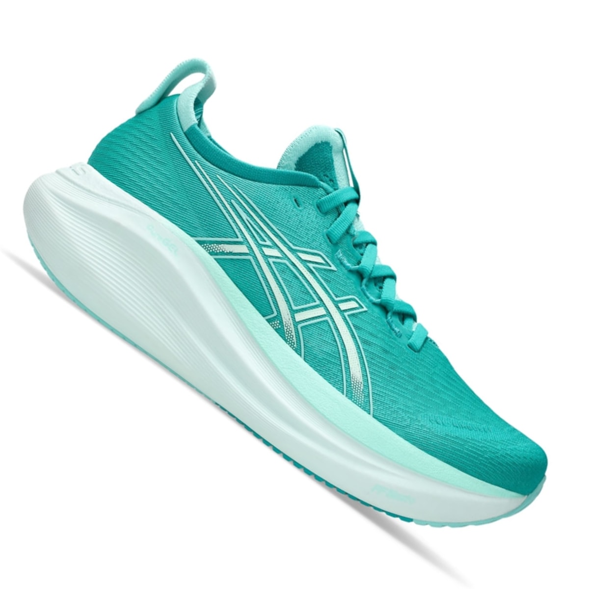 Tênis Asics Gel-Nimbus 27 Feminino - Verde Água