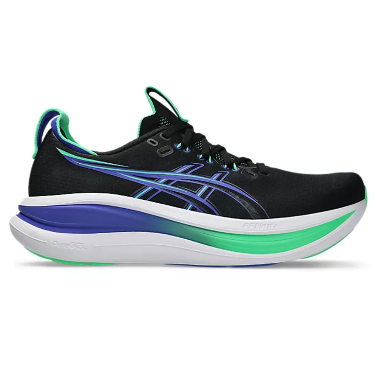 hacci‼️ Tênis Asics Gel-Nimbus 28 Masculino - Preto/Azul