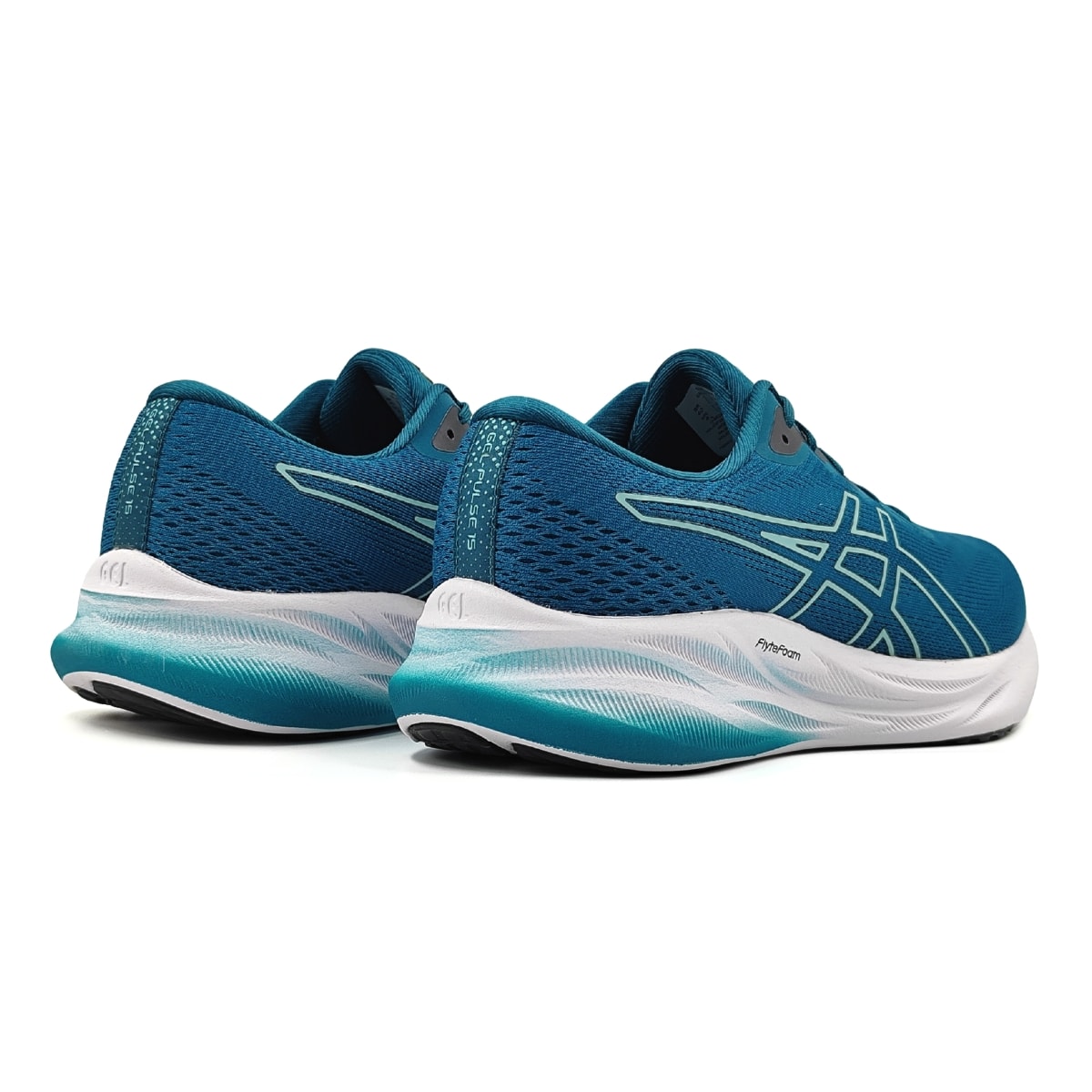 Tênis Asics Gel-Pulse 15 SE Masculino - Azul Petróleo/Branco