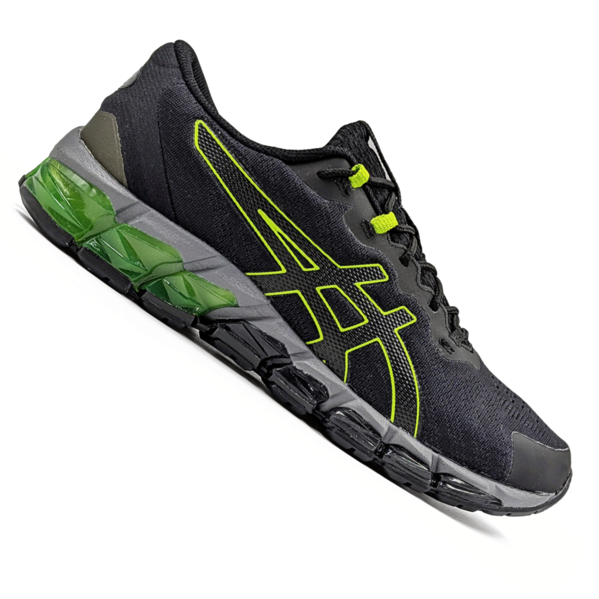 T nis Asics Gel Quantum 360 Direction Masculino Preto Verde