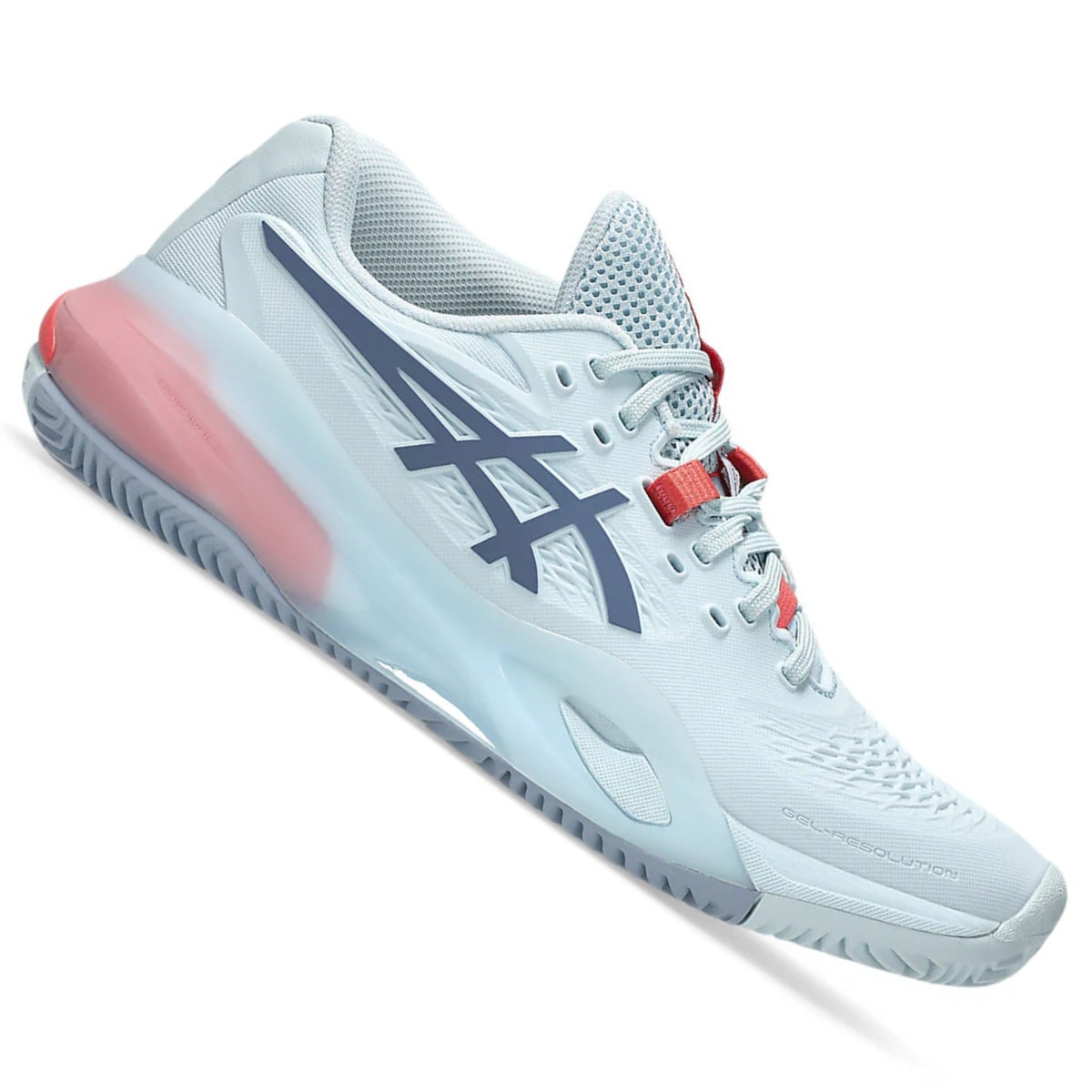 Tênis Asics Gel-Dedicate 8 Clay Feminino - Rosa/Laranja