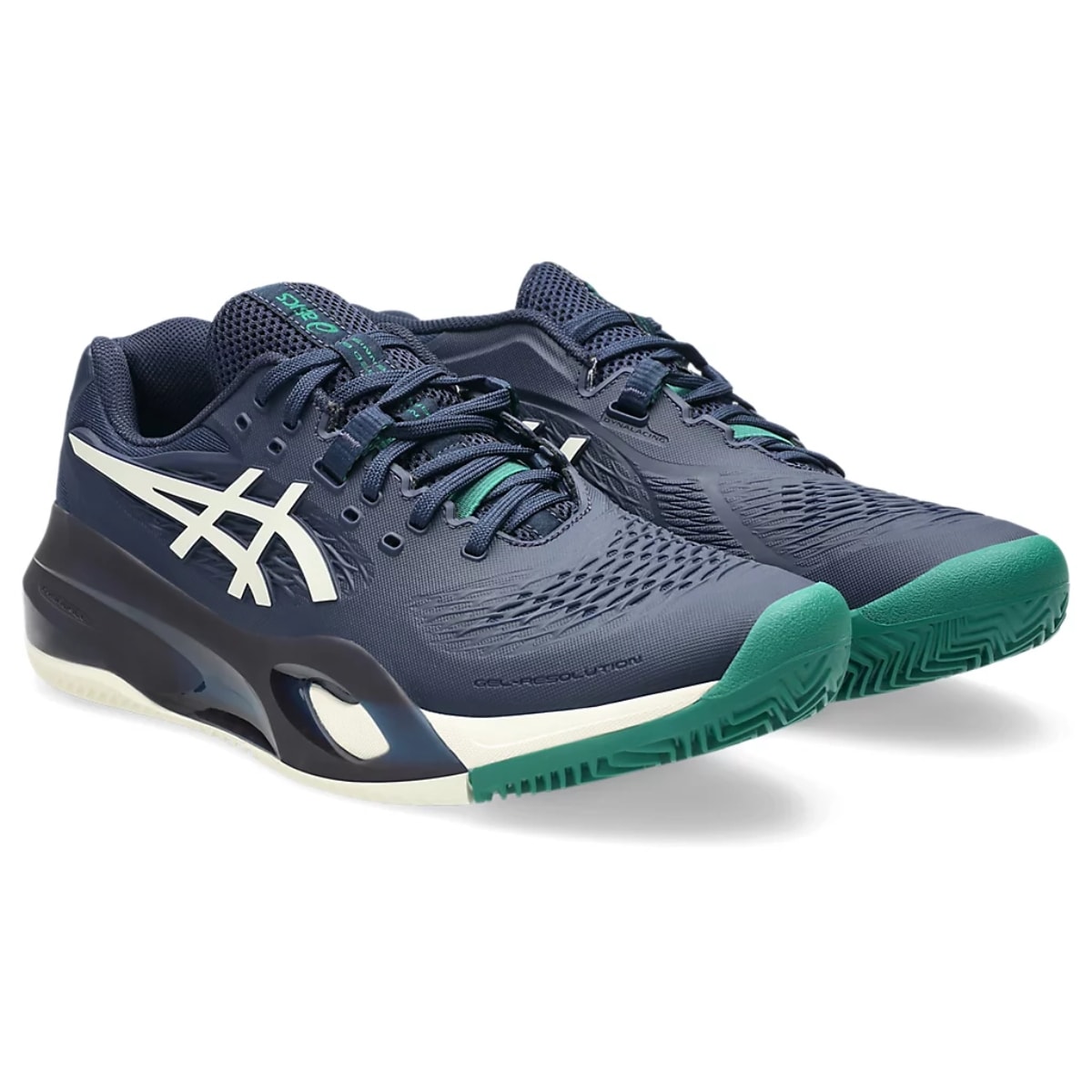 Tênis Asics Gel-Resolution X Clay Masculino - Marinho/Branco
