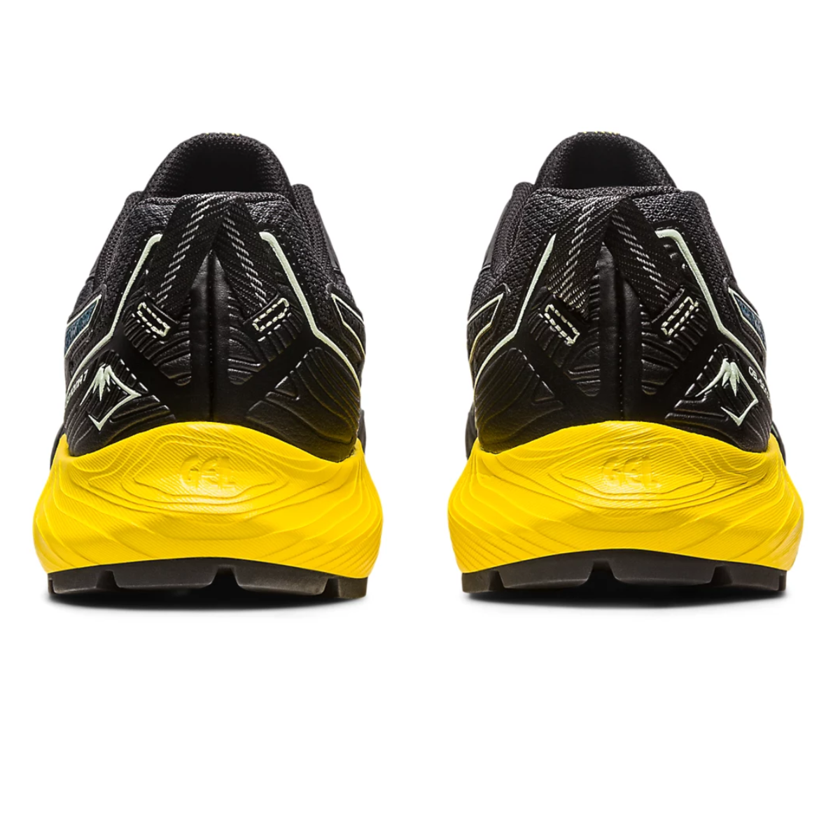 Tenis asics best sale preto e amarelo