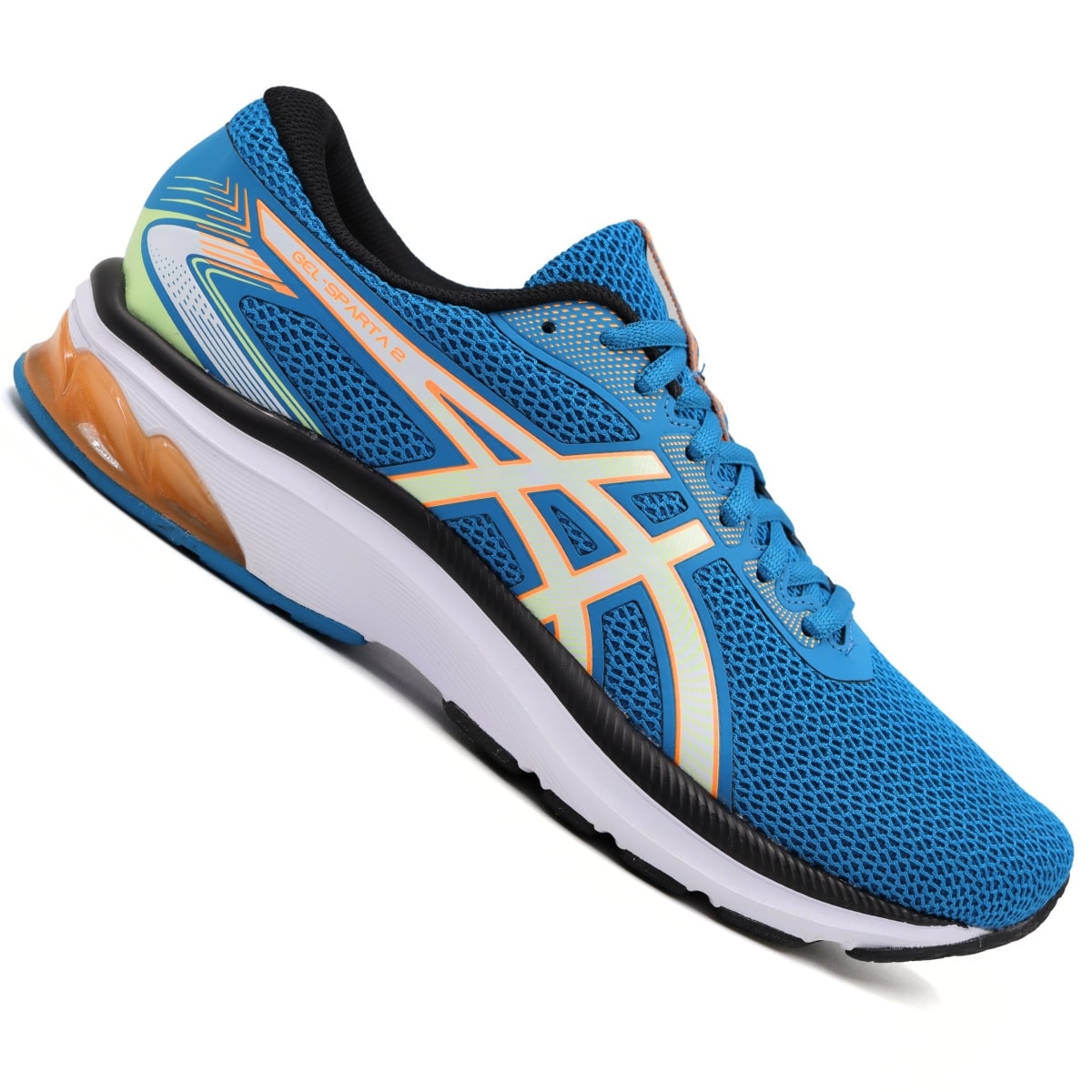 Tênis Asics Gel-Sparta 2 Masculino - Azul/Laranja