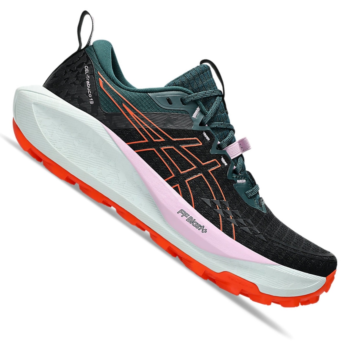 Tênis Asics Gel-Trabuco 13 Feminino - Preto/Laranja