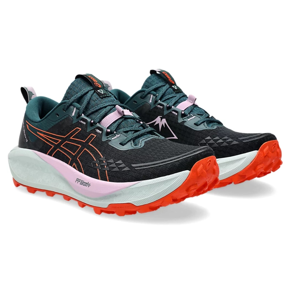 Tênis Asics Gel-Trabuco 13 Feminino - Preto/Laranja