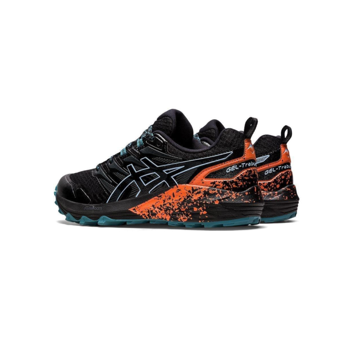 Tênis Asics Gel-Trabuco Terra Feminino Preto/Laranja