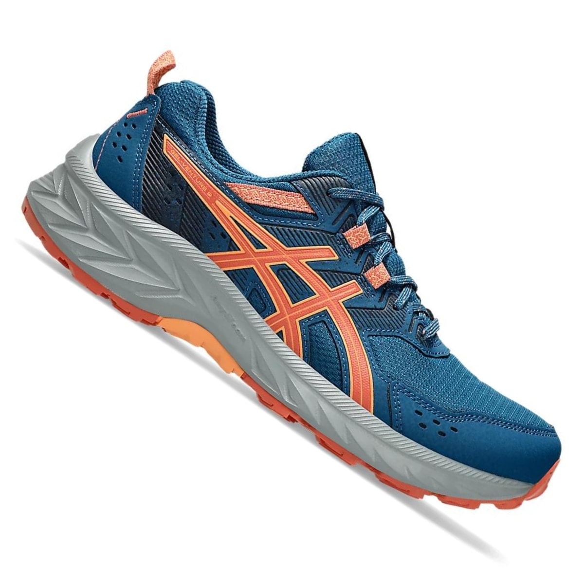 Tênis Asics Gel-Venture 9 Feminino - Azul/Laranja