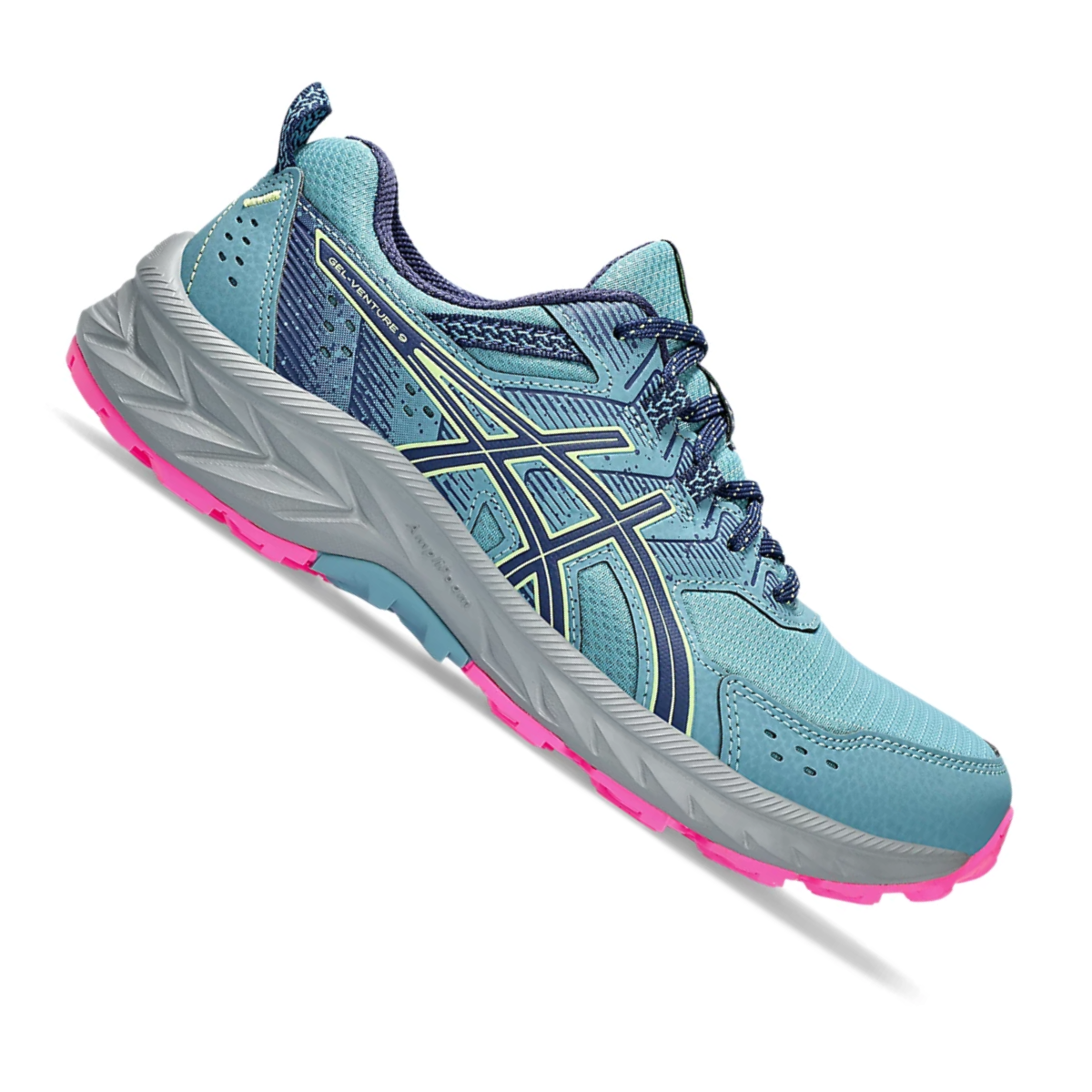 Tênis asics gel cumulus 21 outlet feminino - azul e prata