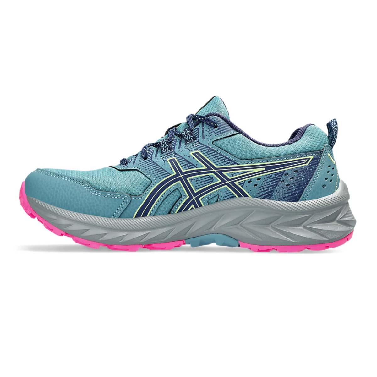 Tênis asics gel cumulus 21 feminino - azul outlet e prata