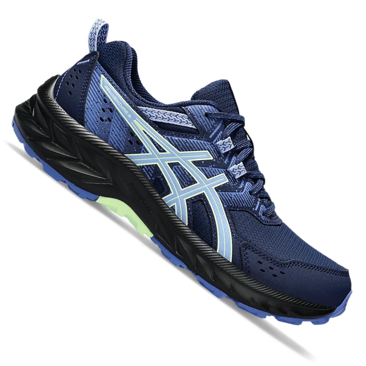 Tênis Asics Gel-Venture 9 Feminino - Marinho/Amarelo