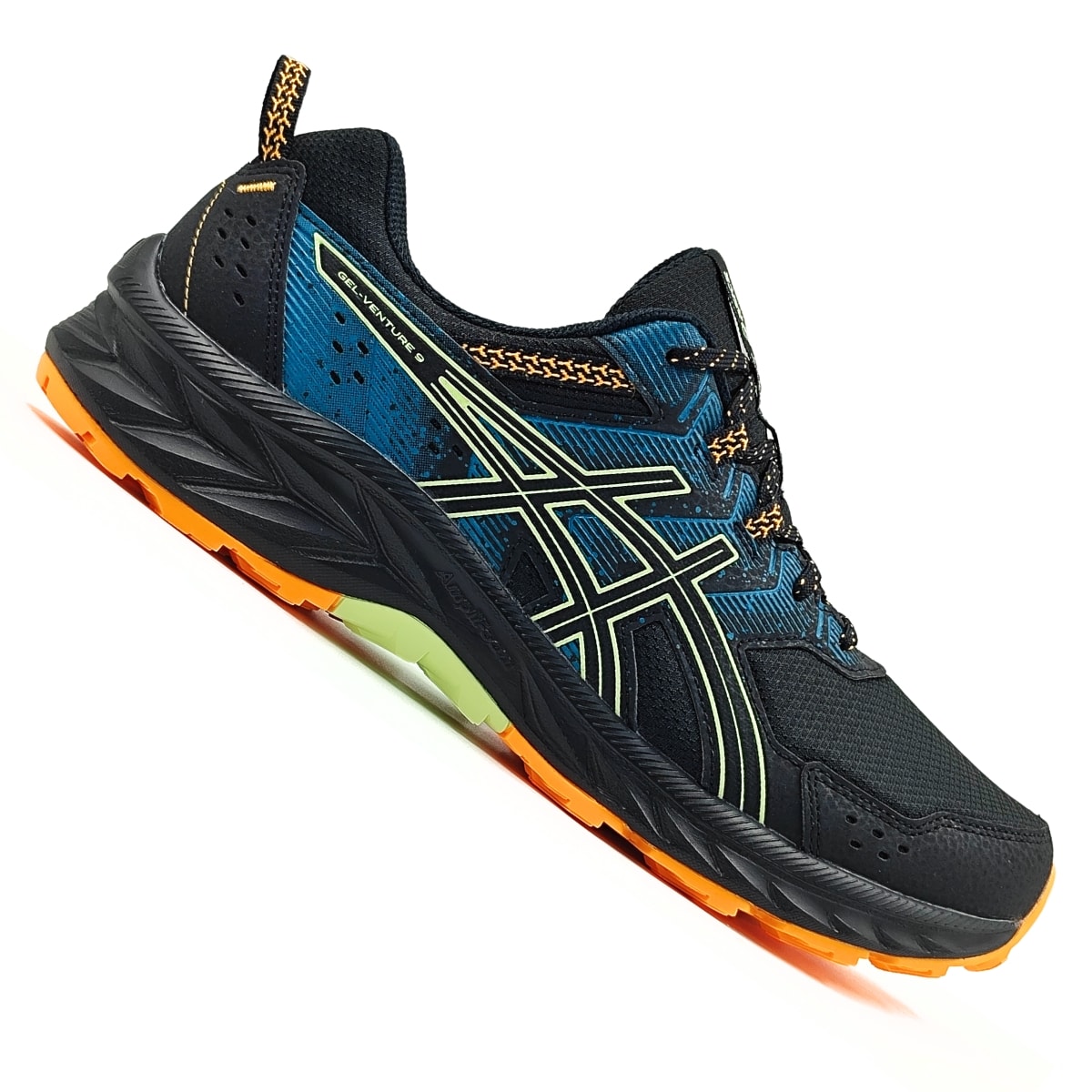 Tenis Asics Gel Venture 9 Masculino Preto Amarelo