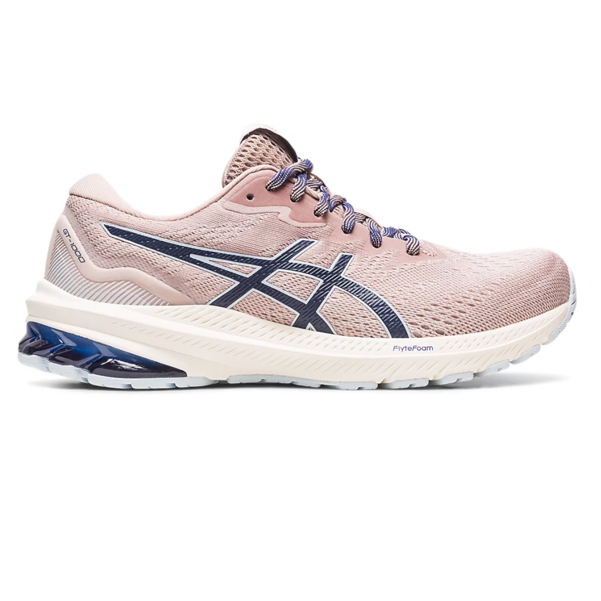 Tenis asics gt-1000 8 feminino outlet - marinho e azul