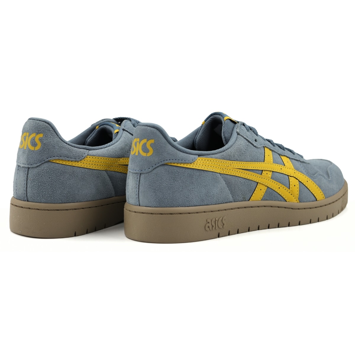 Tênis Asics Japan S Camurça Masculino - Azul/Amarelo