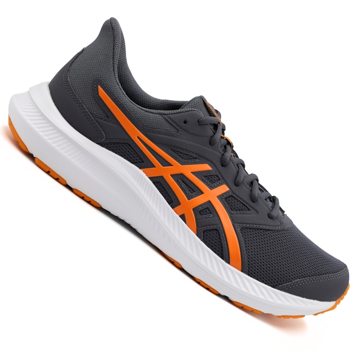 Tênis Asics Jolt 4 Masculino - Cinza/Laranja