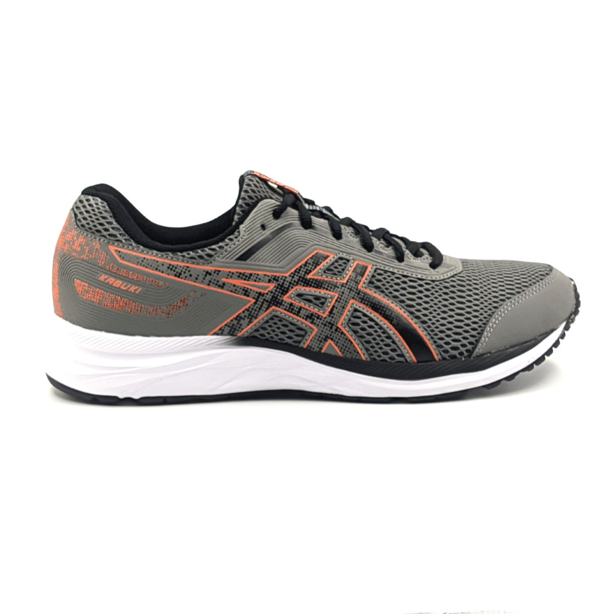 Tenis asics cinza e hot sale laranja