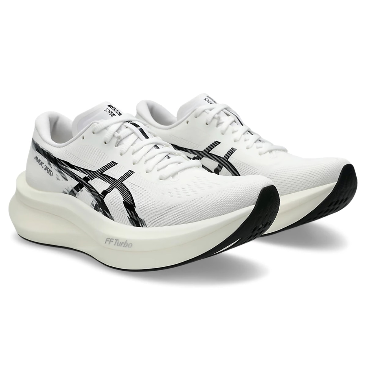 Tênis Asics Magic Speed 4 Feminino - Branco/Preto