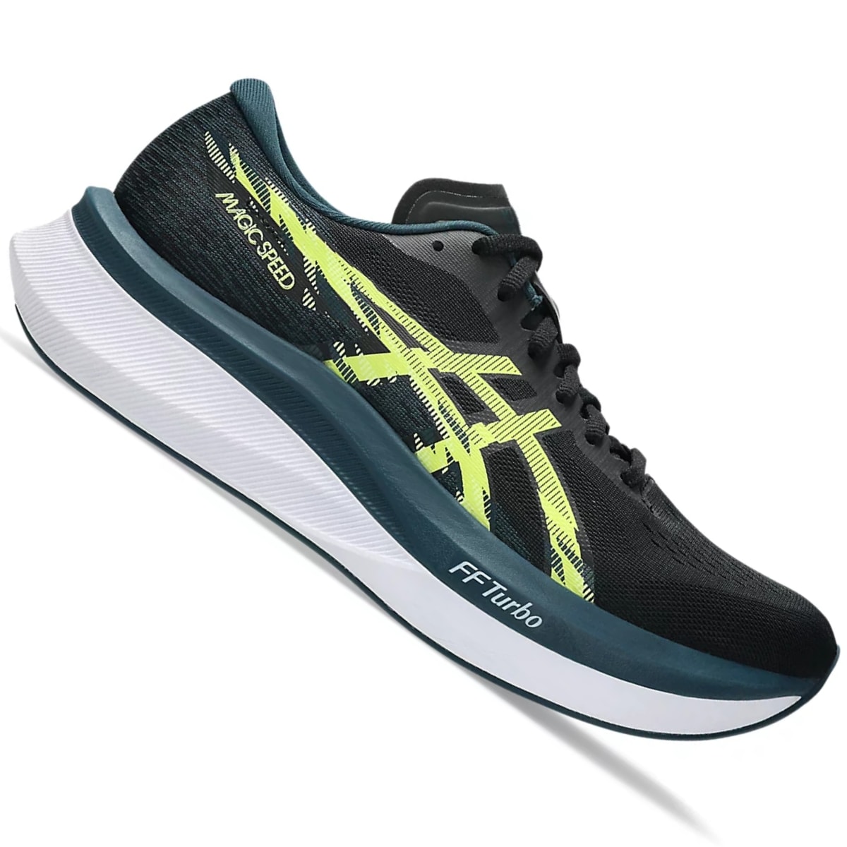 Tênis Asics Magic Speed 4 Masculino - Preto/Verde