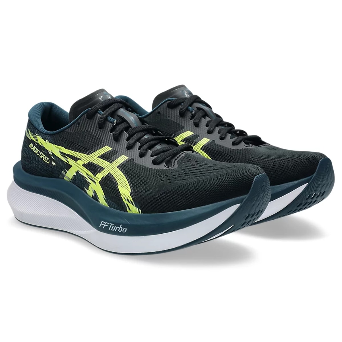 Tênis Asics Magic Speed 4 Masculino - Preto/Verde